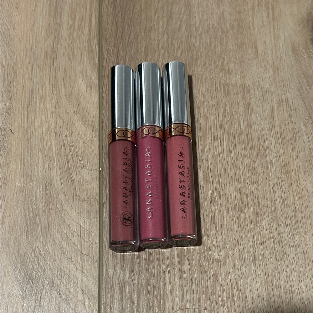 Anastasia Beverly Hills Lip Gloss Trio - Catnip, Veronica, Dusty Rose